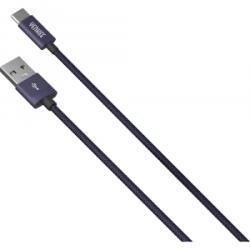 YENKEE USB A 2.0 / USB C szinkronizáló és töltőkábel 2m kék (YCU 302 BE)