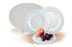 ROTBERG Basic lapostányér 24 cm, 6db-os szett fehér (1200BAS002) (R1200BAS002)