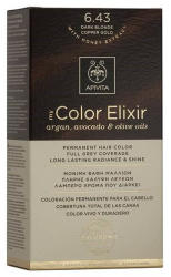 APIVITA My Color Elixir Vopsea de păr nr. 6.43 Blond inchis cupru de aur