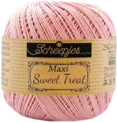 Scheepjes Maxi Sweet Treat 408 Old Rose - halvány rózsaszín pamut fonal