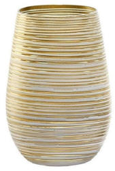 Stölzle Pahar oblic 465ml Stolzle Twister alb auriu (3525512) Pahar