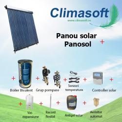 Panosol Pachet Panosol 6P Economic panou solar 30 tuburi vidate fara boiler (C.303)
