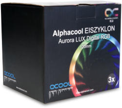 Alphacool Eiszyklon Aurora LUX Digital RGB KIT 3-pack (24804)
