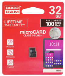 GOODRAM microSDHC 32GB UHS-1/C10 M1A0-0320R12