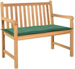 vidaXL Pernă de bancă de grădină, verde, 100x50x3 cm, textil oxford (43205)