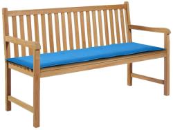 vidaXL Pernă de bancă de grădină, albastru, 150x50x3 cm, textil oxford (43203)