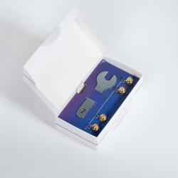CraftBot Flow fúvóka készlet, réz, 4 db: 0, 25, 0, 4, 0, 6, 0, 8mm (brass nozzle kit)