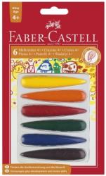 Faber-Castell Creioane cerate degete 6 culori/set FABER-CASTELL (FC120404)