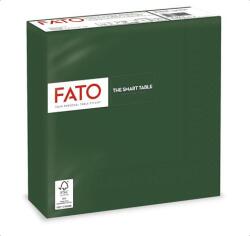 FATO Szalvéta 1/4 hajtogatott 33x33cm Fato Smart Table zöld (KHH656)