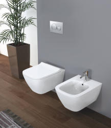 Geberit Bideu suspendat Geberit Smyle Square alb (500.209.01.1) - neakaisa