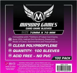Mayday Games Kis négyzet kártyavédő 70 x 70 mm (100 db-os csomag) (MDG-7124)
