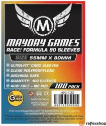 Mayday Games kártyavédő Race! Formula 90 játékhoz, 55 x 80 mm (100 db-os csomag) (MDG-7132)