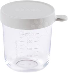 Beaba Dóza na jedlo Light Mist Beaba 250 ml z kvalitného skla Šedá od 4 mes (BE912800)