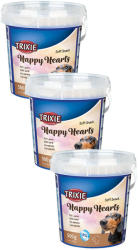 TRIXIE Trixie Soft Snack Happy Hearts 3x500g