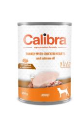 Calibra Dog Adult Turkey with Chicken Hearts 400 g