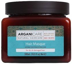 Arganicare Mască pentru păr uscat și deteriorat - Arganicare Shea Butter Hair Masque for Dry Damaged Hair 500 ml