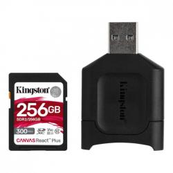 Kingston SDXC Canvas React Plus 256GB U3/UHS-II/V90 MLPR2/256GB