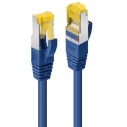 Lindy Cablu de retea S/FTP cat 7 LSOH cu mufe RJ45 Albastru 0.5m, Lindy L47276 (L47276)