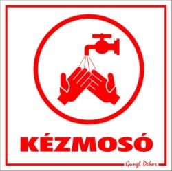  Kézmosó kismatrica tábla