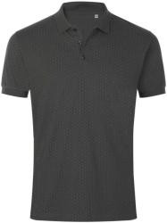 SOL'S Tricou polo barbati, bumbac 100%, Sol's Brandy Polka-Dot Dark Grey/White (so01706dgr/wh)