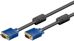 Goobay VGA - VGA M/F hosszabbító kábel, 3m