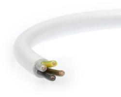 MT (H05VV-F) 4x10 mm2 fehér sodrott réz PVC szigetelésű 300/500V kábel (V1549)