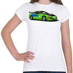 printfashion Halálos iramban - Női póló - Fehér (2486161)