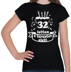 printfashion 32 lettem - Női póló - Fekete (2498768)