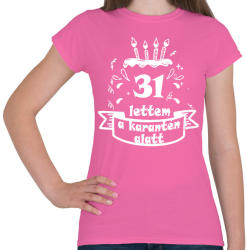 printfashion 31 lettem - Női póló - Rózsaszín (2498581)