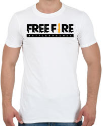 printfashion Free Fire - Férfi póló - Fehér (2502350)