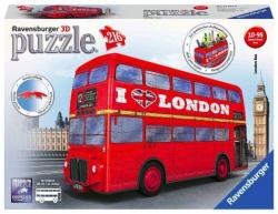 Ravensburger Londoni busz 3D puzzle 216 db-os (125340)