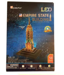 CubicFun Empire State Building világító 3D puzzle (205034)