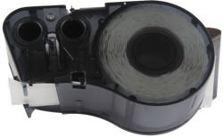 Compatibil Brady MC-750-595-RD-BK, Labelmaker Tape, 19.05 mm x 7.62 m, text negru / fundal rosu, banda compatibila (RL-BD-MC-750-595-BK/RE)