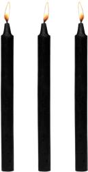 Master Series Dark Drippers Fetish Drip Candles Set of 3 Black