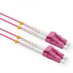 Valueline Cablu fibra optica LC - LC OM4 conector Low Loss 3m Violet, Value 21.99. 8833 (21.99.8833-5)