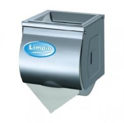 Limpio Dispenser hartie igienica cu scrumiera otel inoxidabil