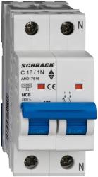 Schrack Intreruptor automat AMPARO 10kA, C 16A, 1+N (AM017616)