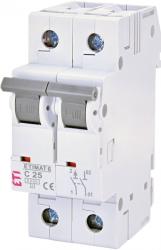 Eti ETIMAT 6 Intrerupatoare automate miniatura 6kA ETIMAT 6 1p+N C25 (002142518)