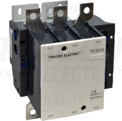 Tracon Contactor pentru curenti mari TR1E205E7 660V, 50Hz, 205A, 110kW, 48V AC, 3×NO+1×NO (TR1E205E7)