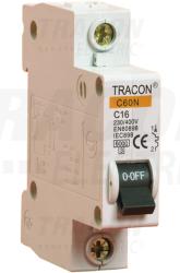 Tracon Siguranta automata, 1 pol, curba caracteristica C C60-63-1 63A, 4, 5kA (C60-63-1)