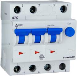 Schrack Intreruptor protectie cablu B13A 3p 30mA tip A 10kA (BO618313)