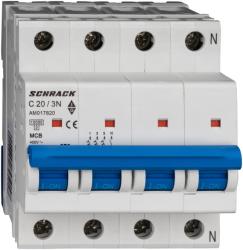 Schrack Intreruptor automat AMPARO 10kA, C 20A, 3+N (AM017820)
