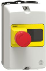Lovato Surface Mount Enclosure Ip65 (4x) For Sm1p. . . Width 80mm. With Button For Emergency Stop (sm1z1702p)