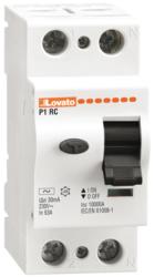 LOVATO Electric Proetectie diferentiala, 2P - TYPE AC, 63A, 30mA (P1RC2P63AC030)