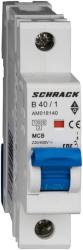 Schrack Intreruptor automat AMPARO 10kA, B 40A, 1 pol (AM018140)