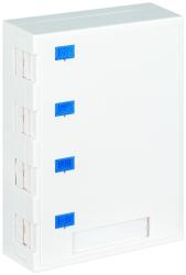 Schrack Doza PT pt. 4 module TOOLLESS LINE, 118x30x85mm, RAL9010 (HSED04AW3S)