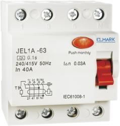 Elmark Intreruptor Diferential Jel1a 4p 100a/100ma (40696)
