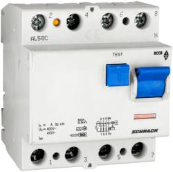 Schrack Intreruptor diferential 25A 4poli 100mA (BC652110)