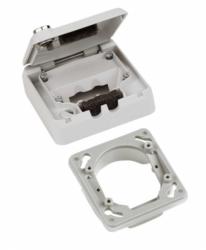 Schrack Doza IP44 LINE, ST, cu incuietoare, RAL7035 (HSEIP44UPT)