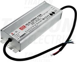 Tracon Alimentator LED profesional cu carcasa metalica HLG-320H-24A 90-305 VAC / 24 VDC; 320 W; 0-13, 34 A; PFC; IP65 (HLG-320H-24A)